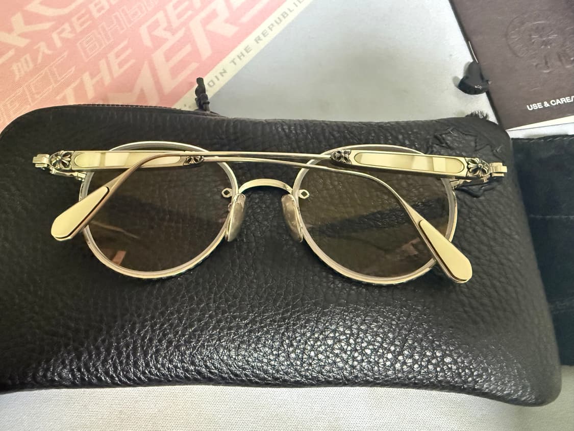 크롬하츠 오랄가미3 실버 안경테 상품이미지2