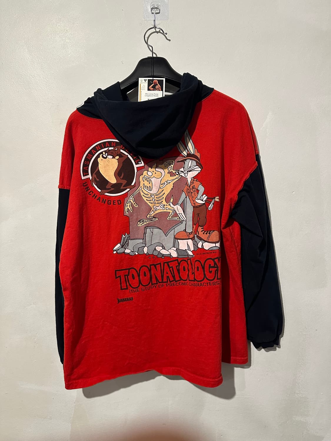 빈티지 90s 루니툰즈 슬리브 후드  상품이미지3