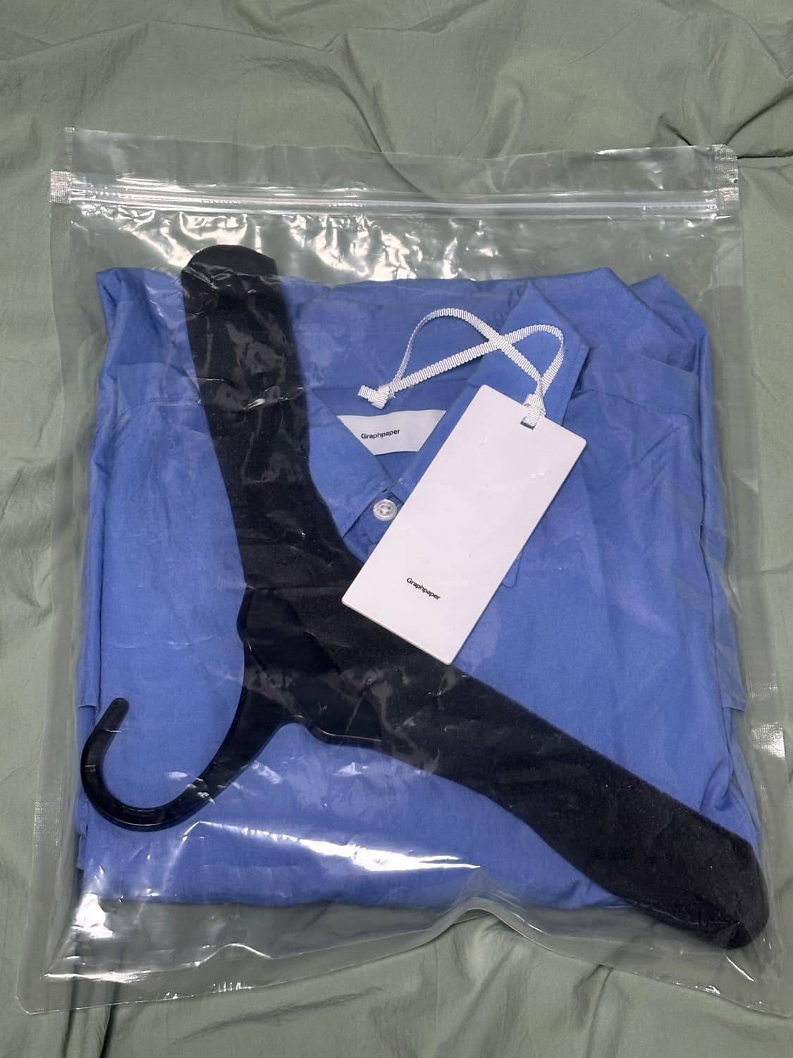 Graphpaper 그라프페이퍼 오버사이즈 셔츠 F 사이즈 상품이미지3