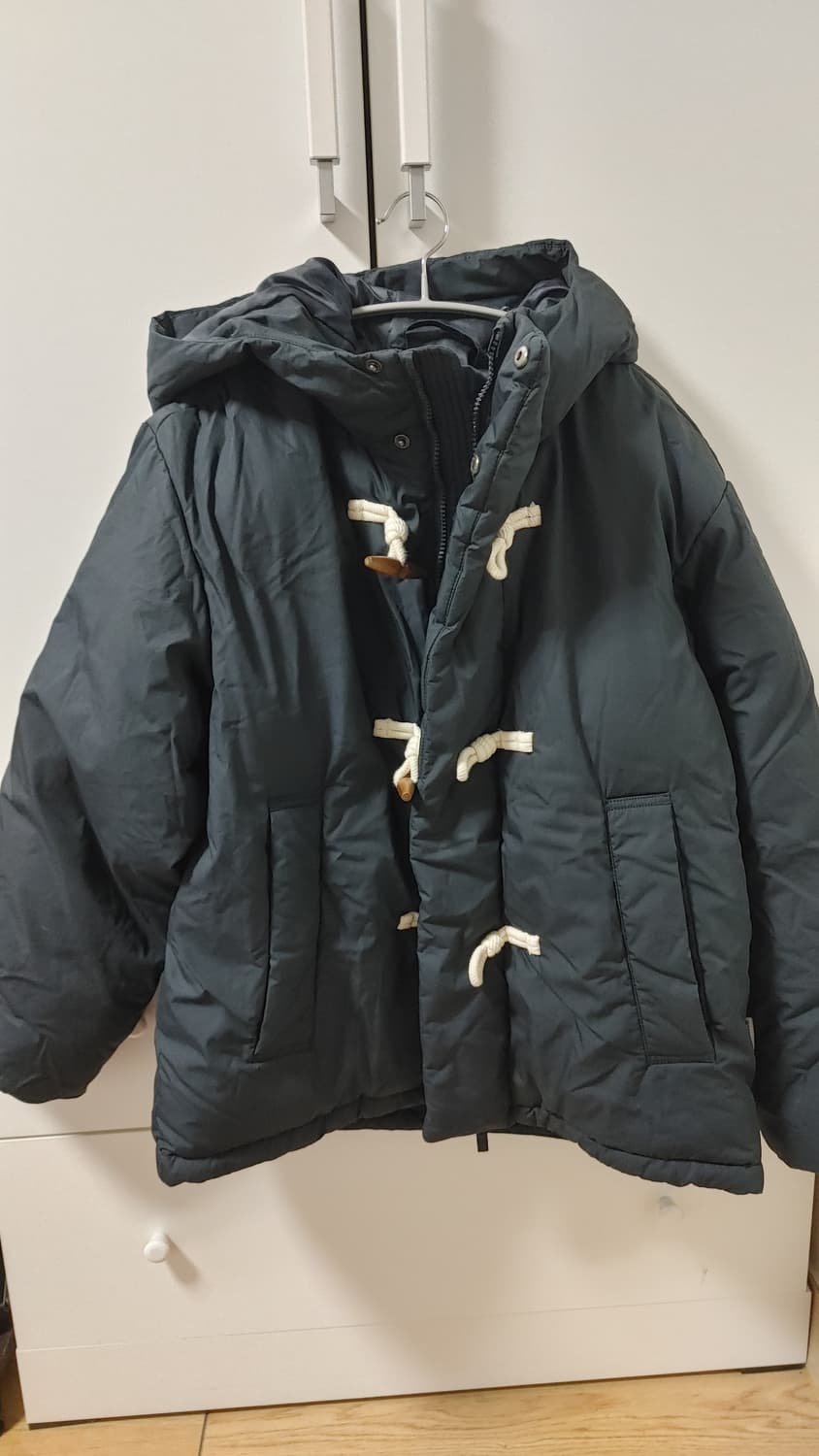 후아유 토글 패딩 S 상품이미지1