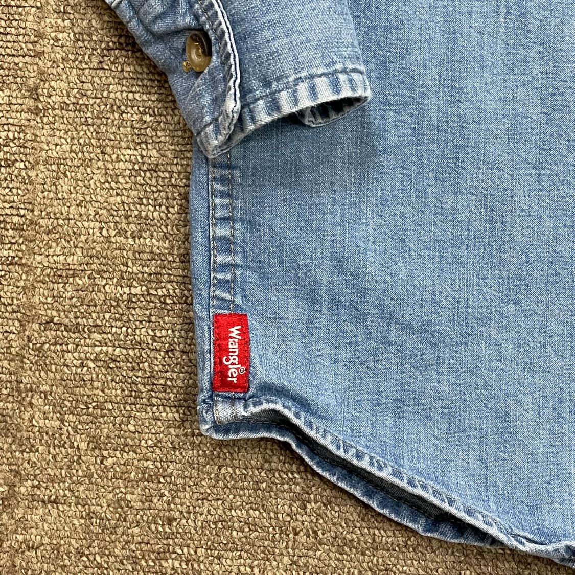 (L) Wrangler 랭글러 데님 셔츠 상품이미지4