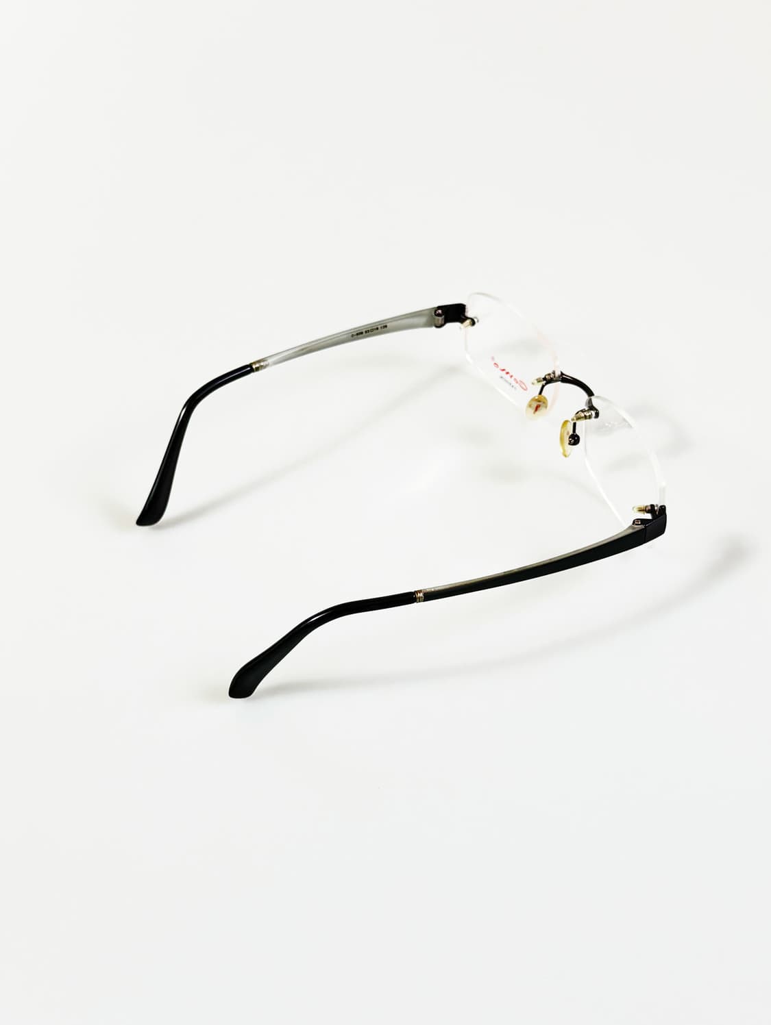 CAMO 무테 스퀘어 티타늄 톤 메탈 빈티지 안경 상품이미지4