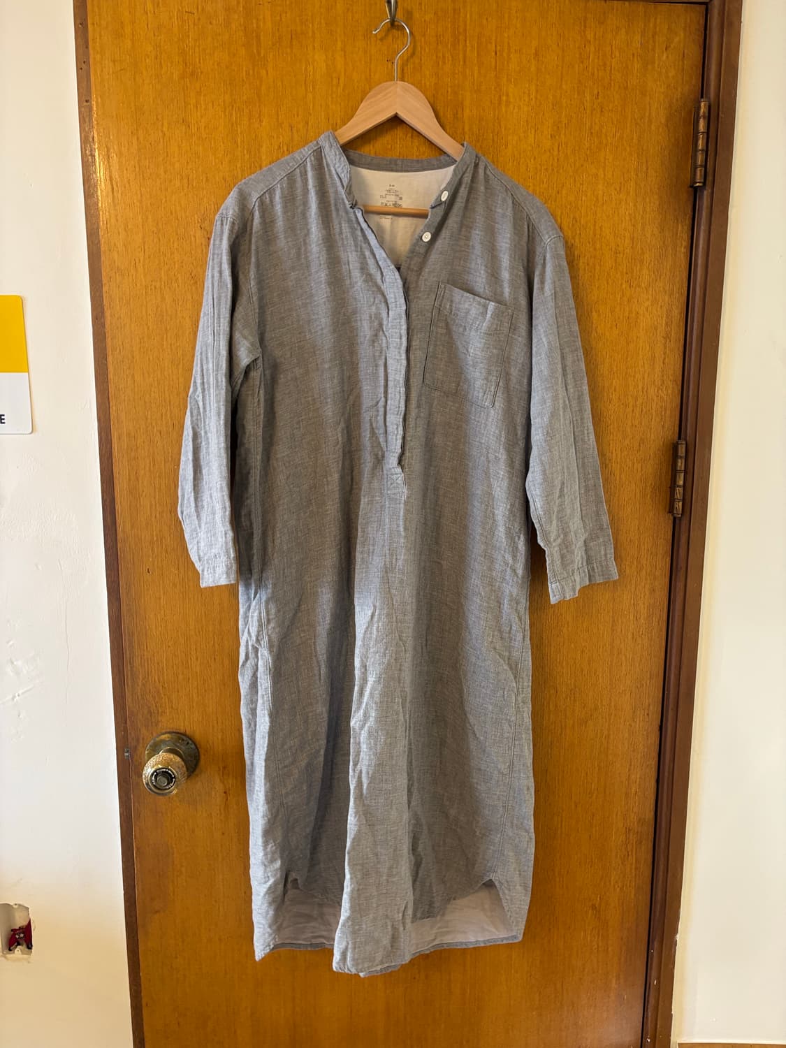 무인양품 파자마원피스 상품이미지1