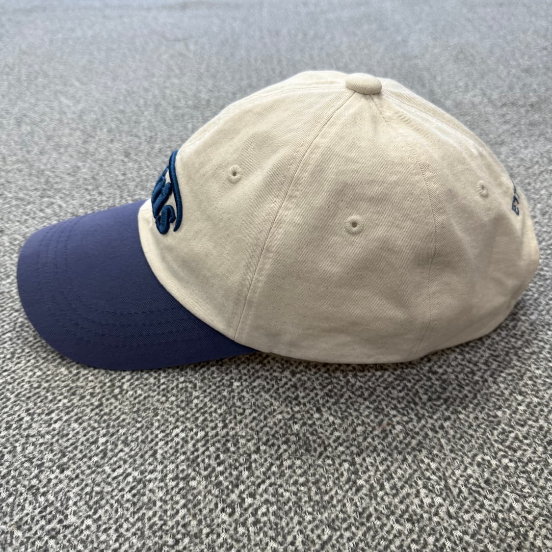 F 이미스 EMIS 뉴 로고 투톤 볼캡 모자 상품이미지4