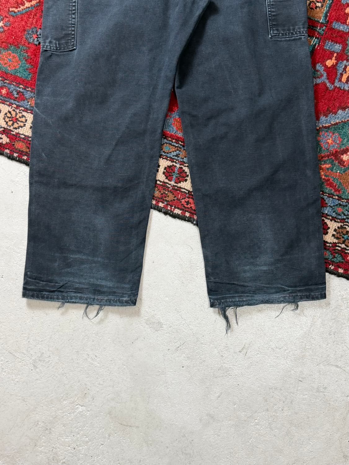 00‘s OG USA Made 칼하트 더블니 블랙 칼하트 B01 썩블니 상품이미지8