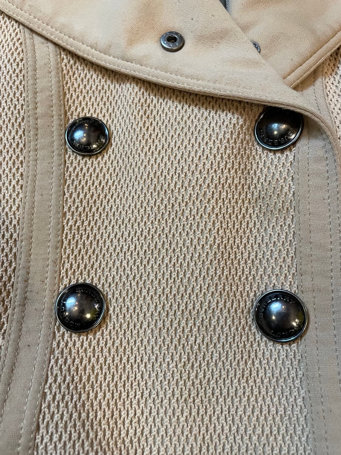 버버리 더블 하프 코트 상품이미지5