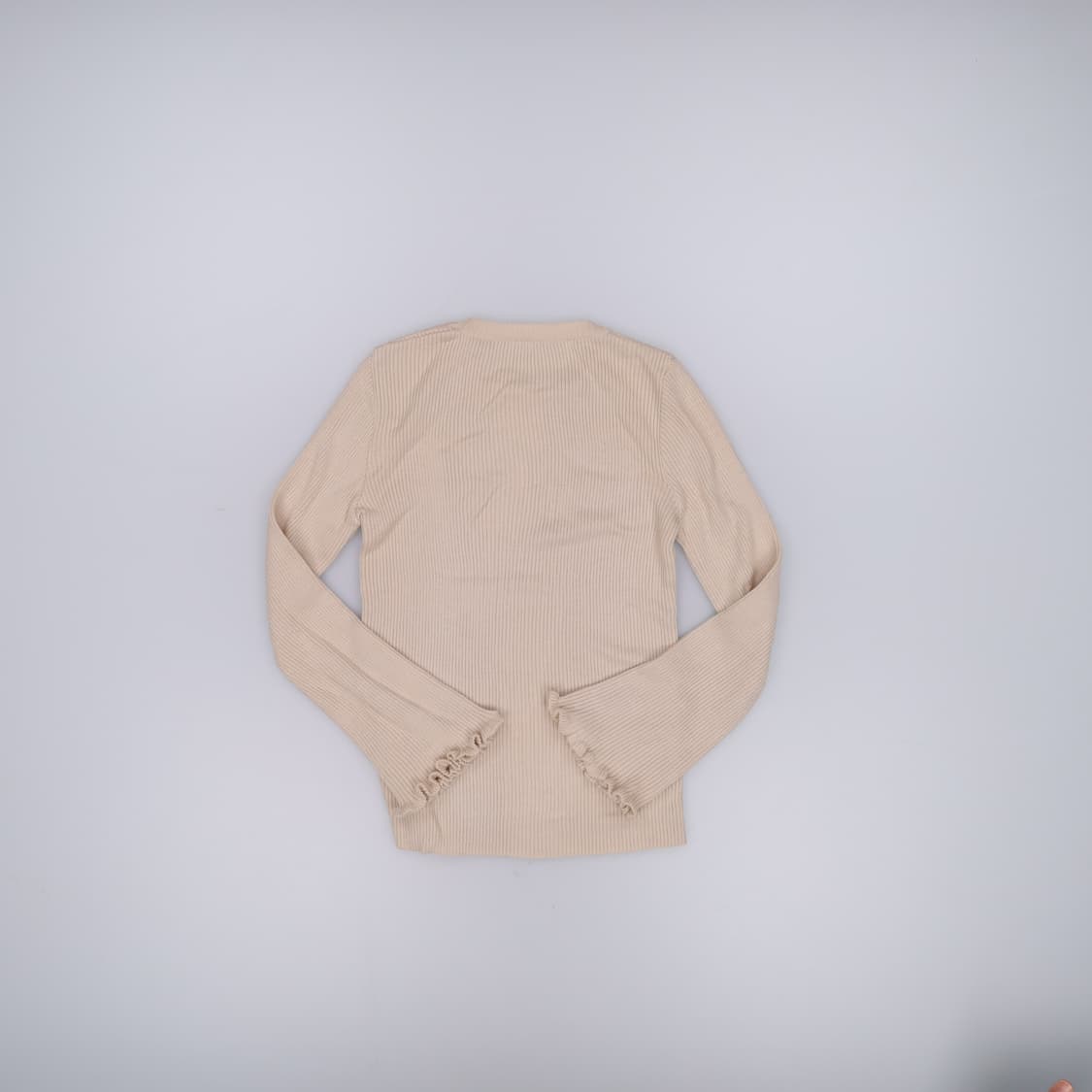 빈티지 여성 골지 긴팔티 0625H2 상품이미지2