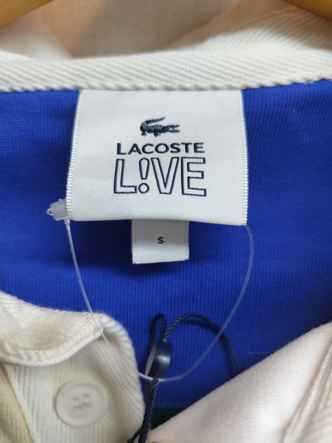 S/100)Lacoste L!VE 라코스테  럭비 PK셔츠 팝니다 상품이미지5