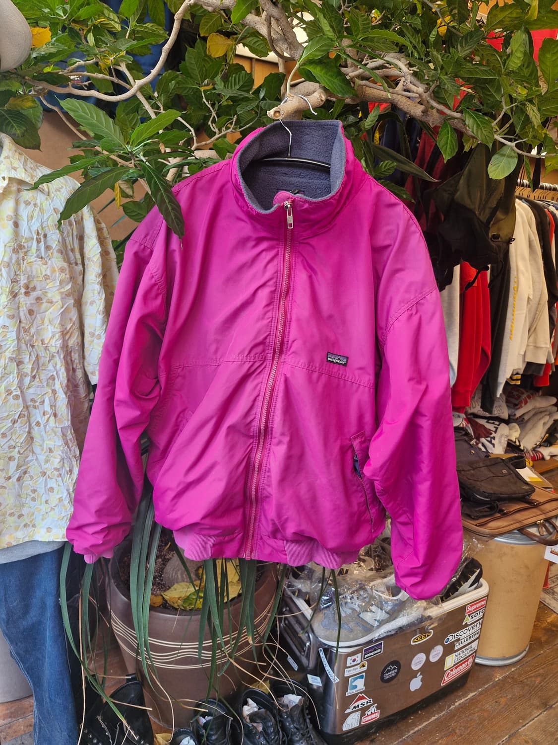 Z-281 파타고니아 쉘드 신칠라 봄버 웜업 자켓  상품이미지1