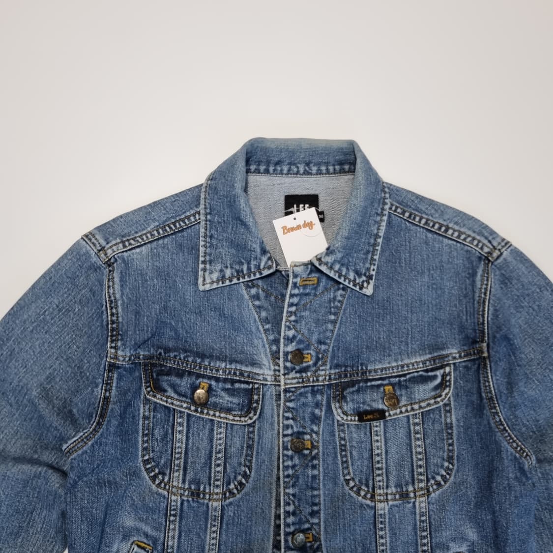 LEE 크롭 데님 트러커 자켓  상품이미지4