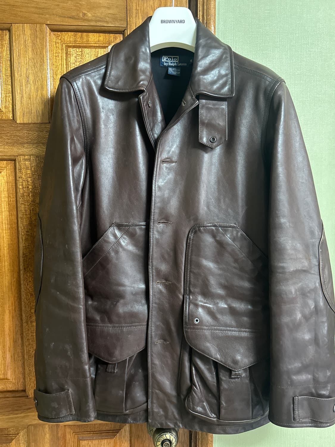 Polo Ralph Lauren Cowhide hunting jacket 상품이미지1