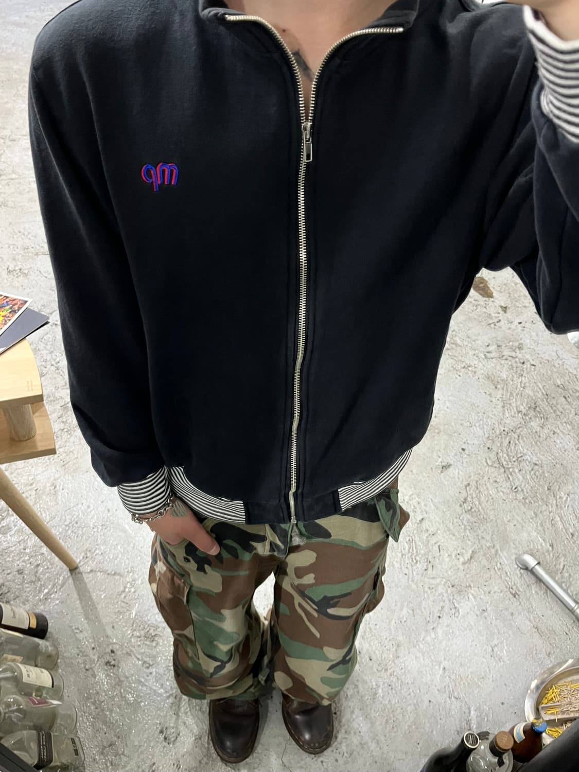 Masterpiece mp logo zip up 상품이미지4