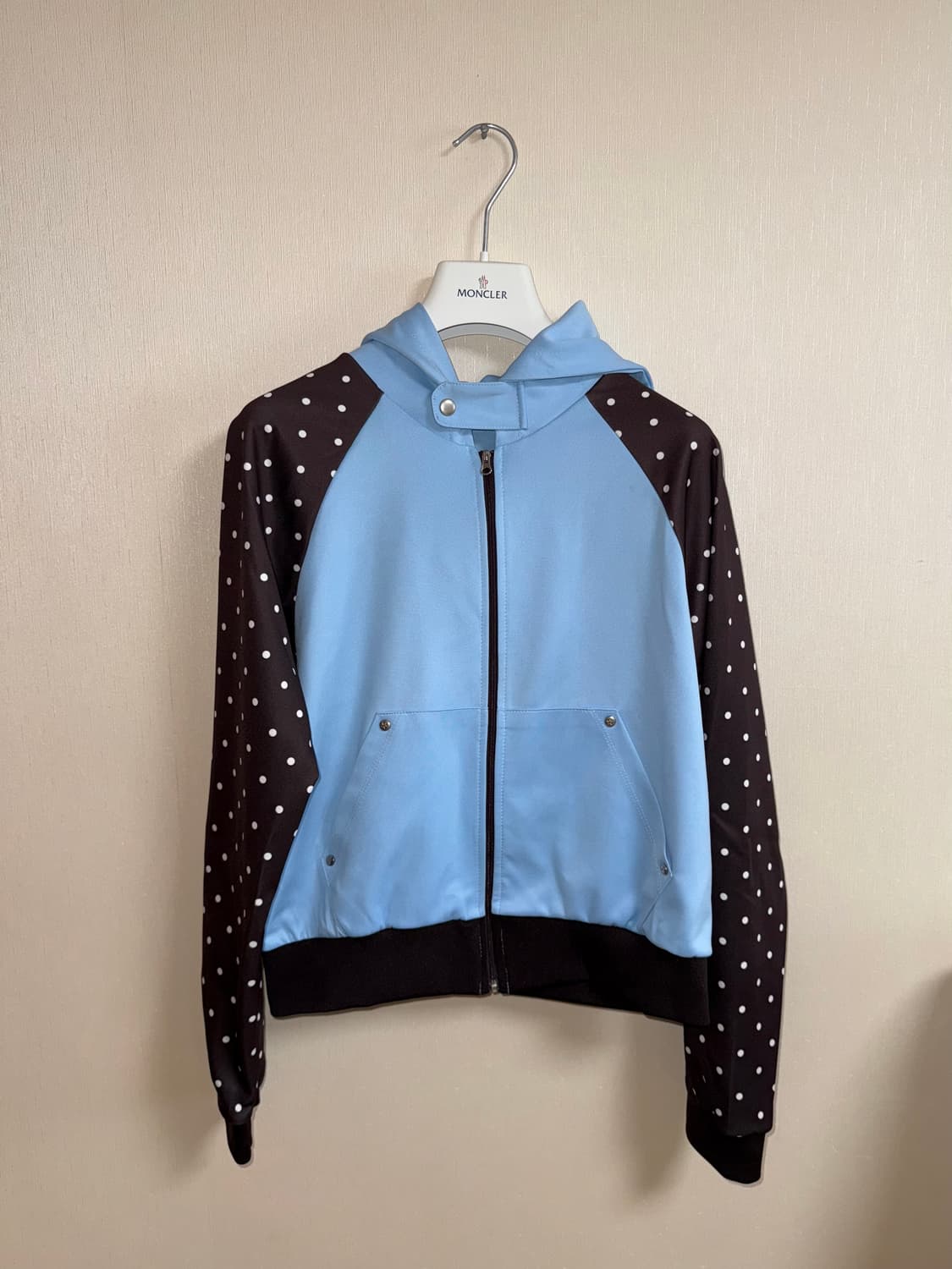 오헤시오 도트 후드집업 상품이미지4