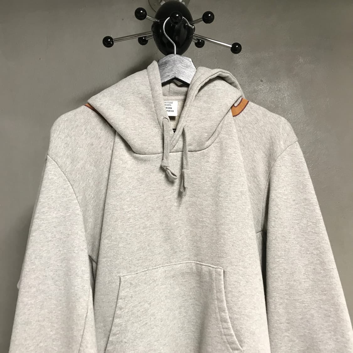 베트멍 로고 후드티 그레이 M 상품이미지2