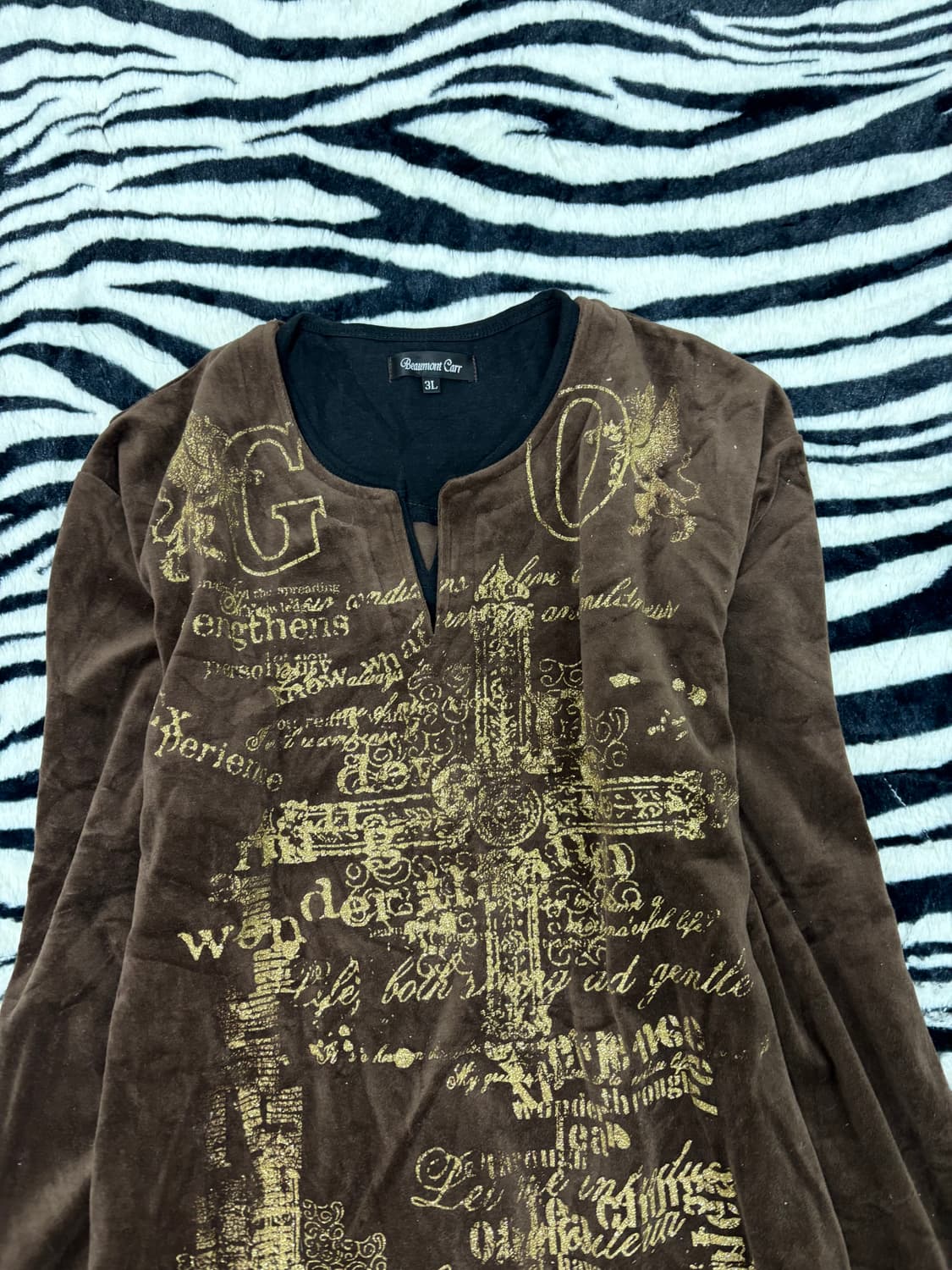 [Beaumont Carr]2000s Punk Lettering Brow 상품이미지5