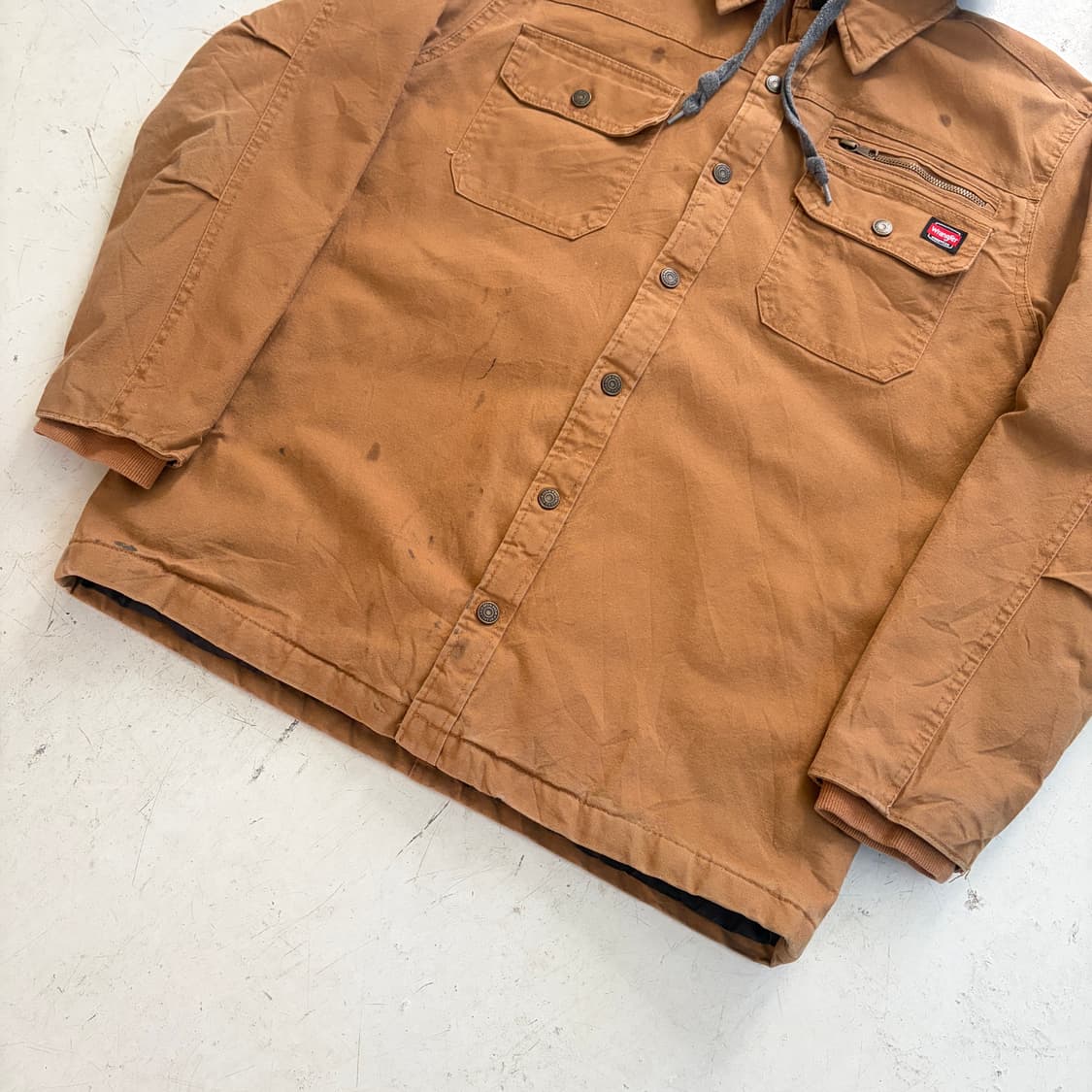 랭글러 빈티지 후드 워크자켓 M 상품이미지3