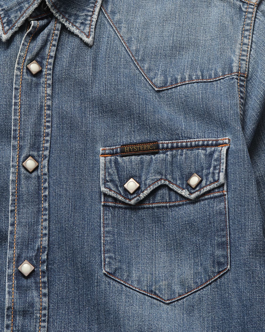 HYSTERIC GLAMOUR Western Denim Shirt 상품이미지4
