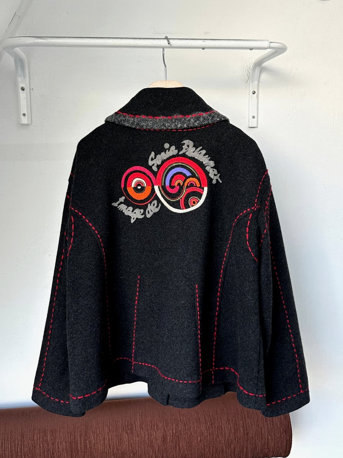 Mosser wool design stitch short coat 상품이미지5