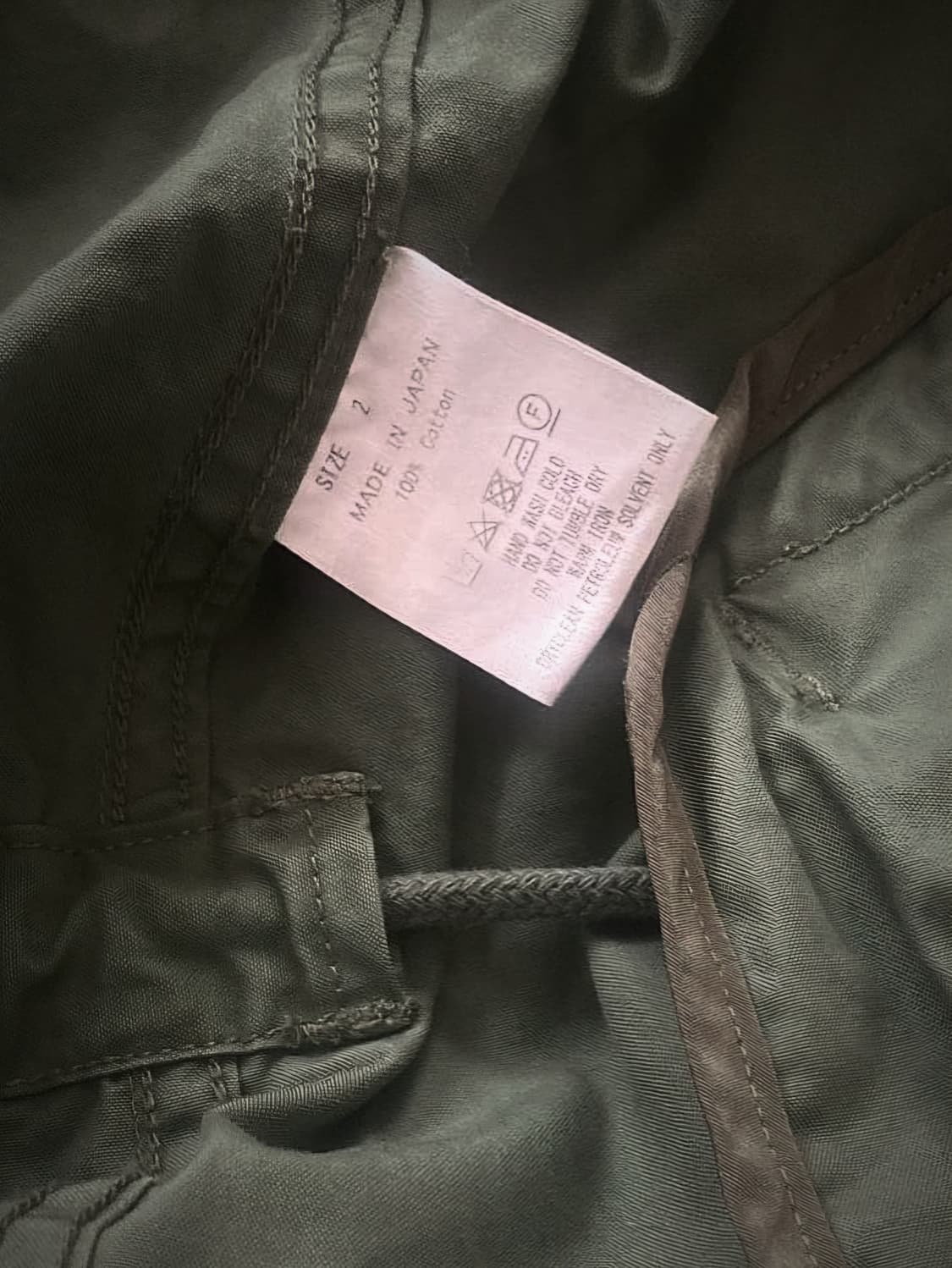 마카웨어 숏 모즈 오가닉코튼 자켓 상품이미지10