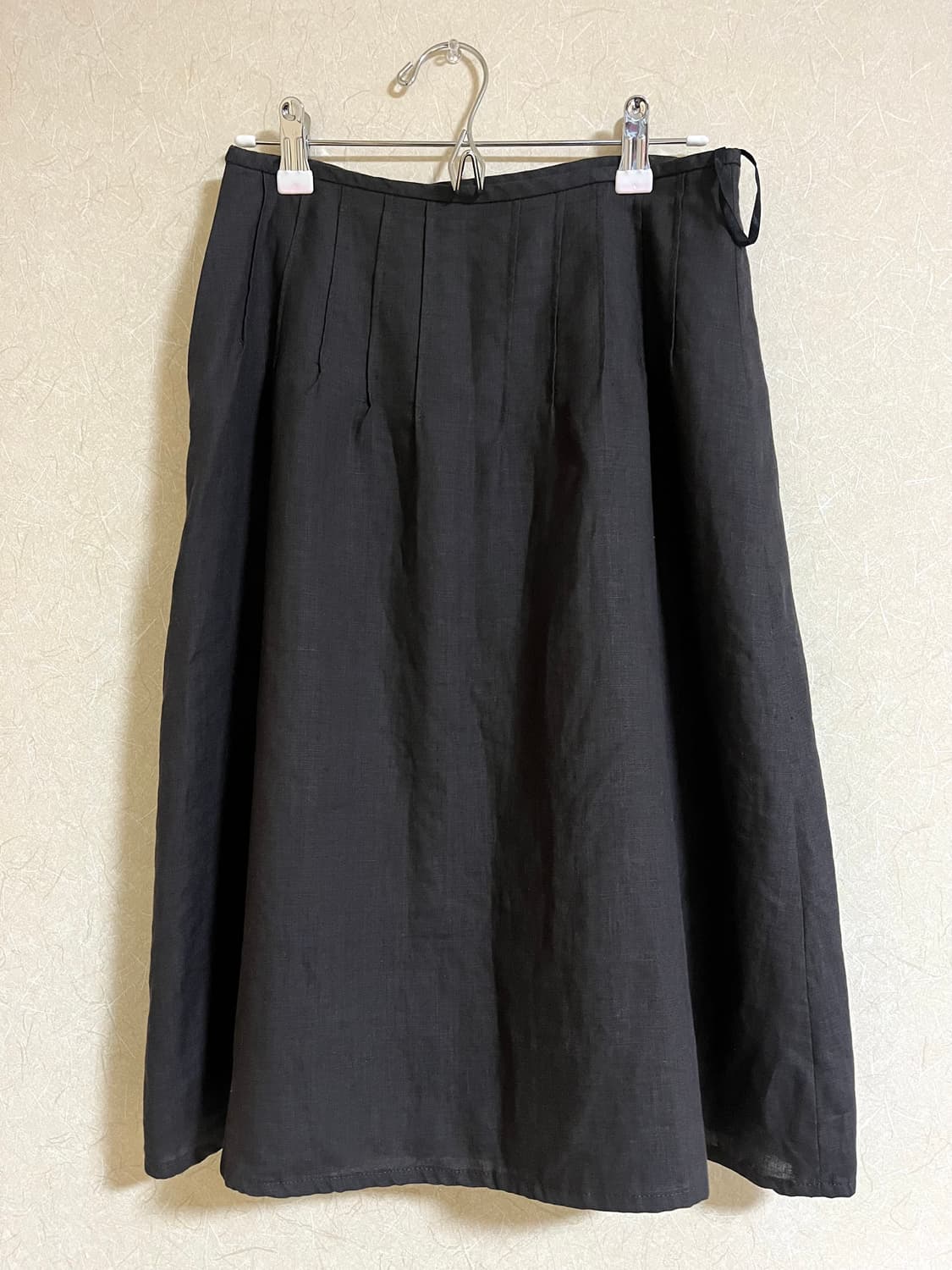 일본빈티지 카키자켓 체크 플리스 미디치마 키프링백 하구미 모리걸 상품이미지5