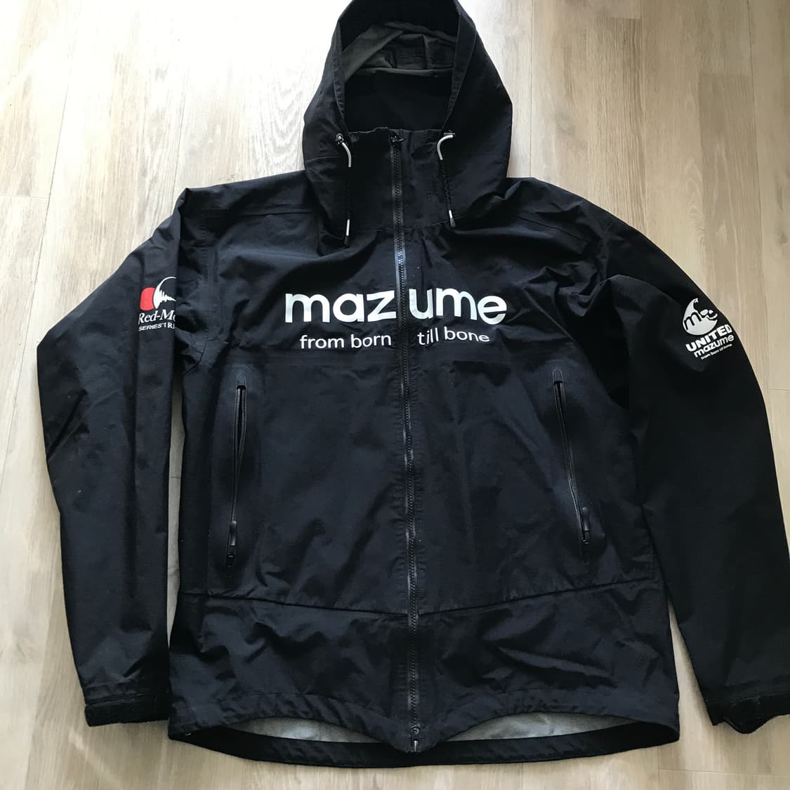mazume 마즈메 MZRJ-357 블랙 XL(LL)사이즈 레인자켓 피싱 상품이미지2