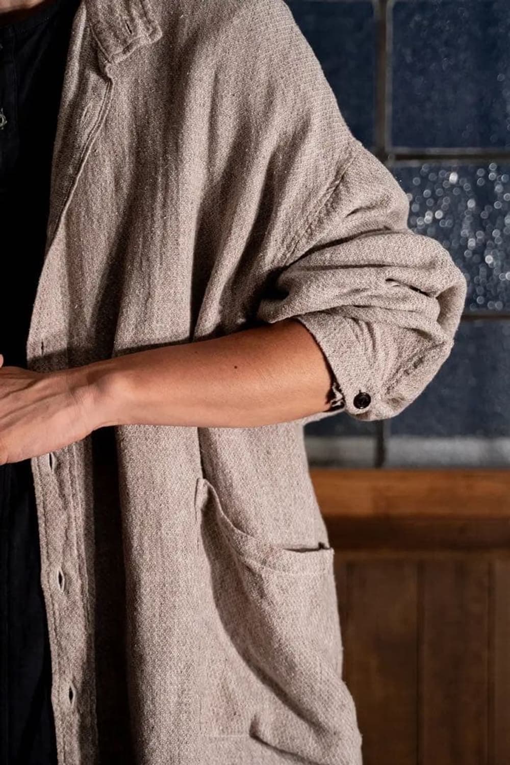 네스트로브 컨팩트 confect 린넨셔츠 상품이미지3