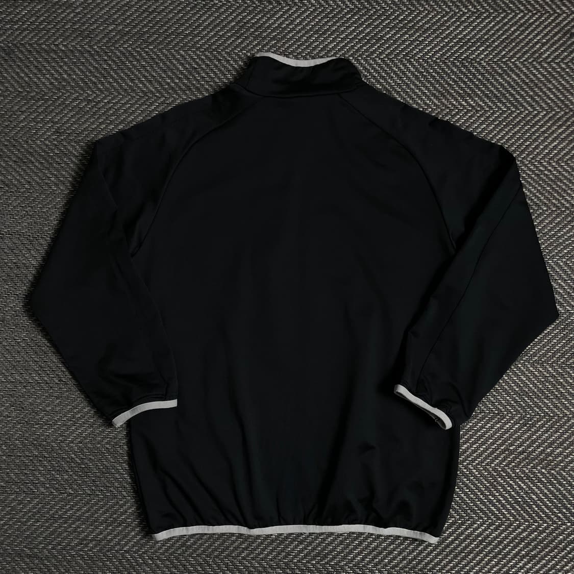 나이키 드라이핏 스우시로고 블랙 올드스쿨 트레이닝 자켓o 4801 상품이미지5