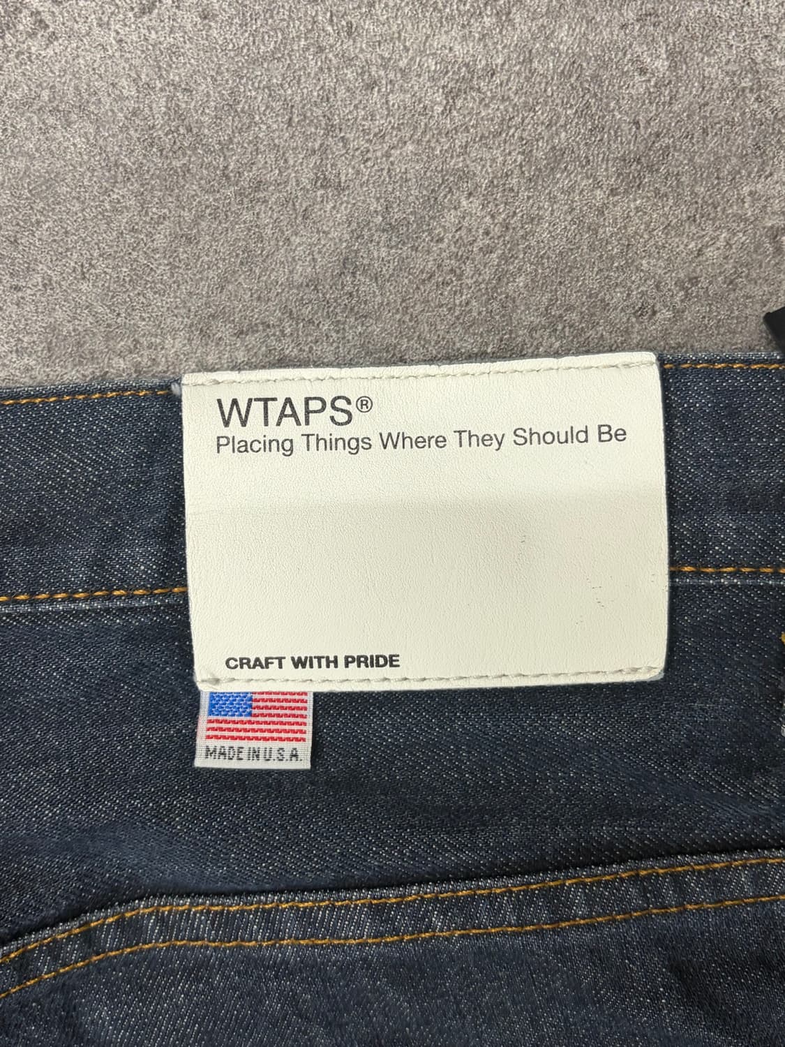 Wtaps 더블탭스 셀비지 데님 팬츠 상품이미지7
