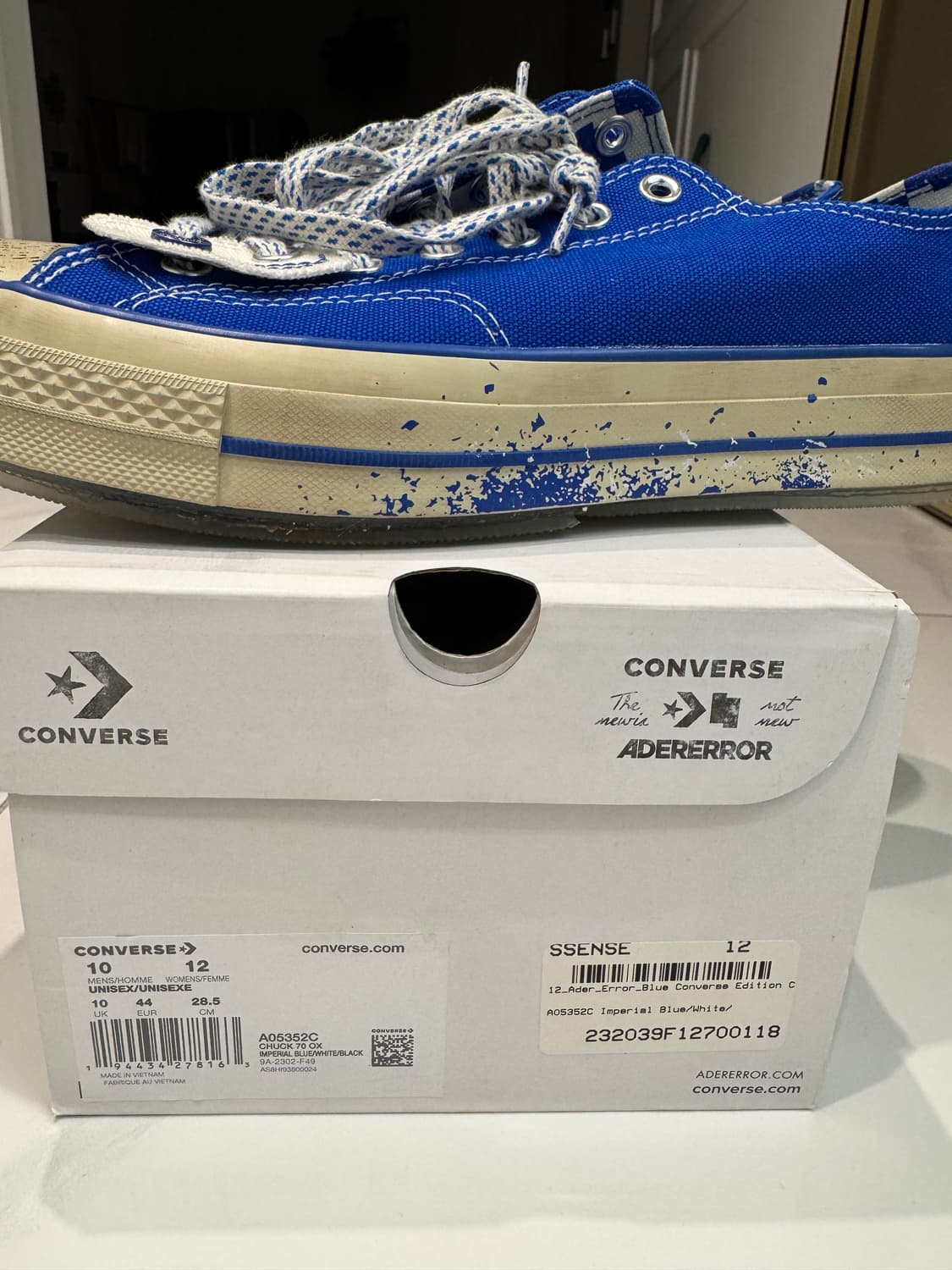 [285] 컨버스 x 아더에러 척 70 로우 임페리얼 블루 상품이미지7