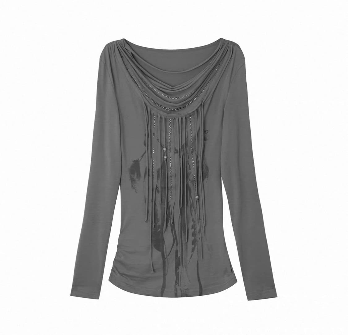 Double punch indie sleaze top 상품이미지1
