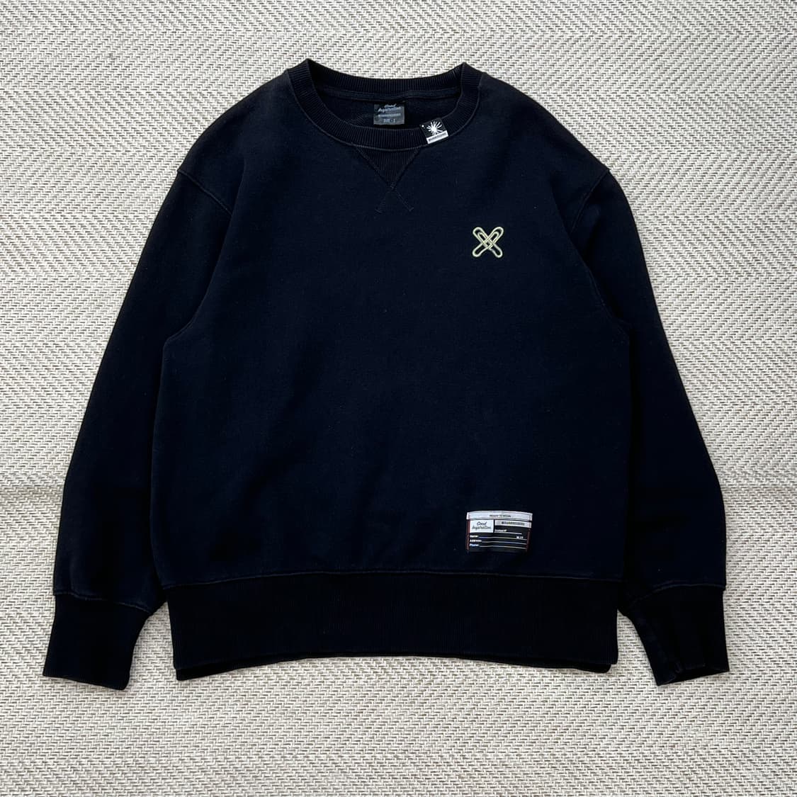 미하라야스히로xgu 백프린팅 스웻셔츠 r2290 상품이미지1