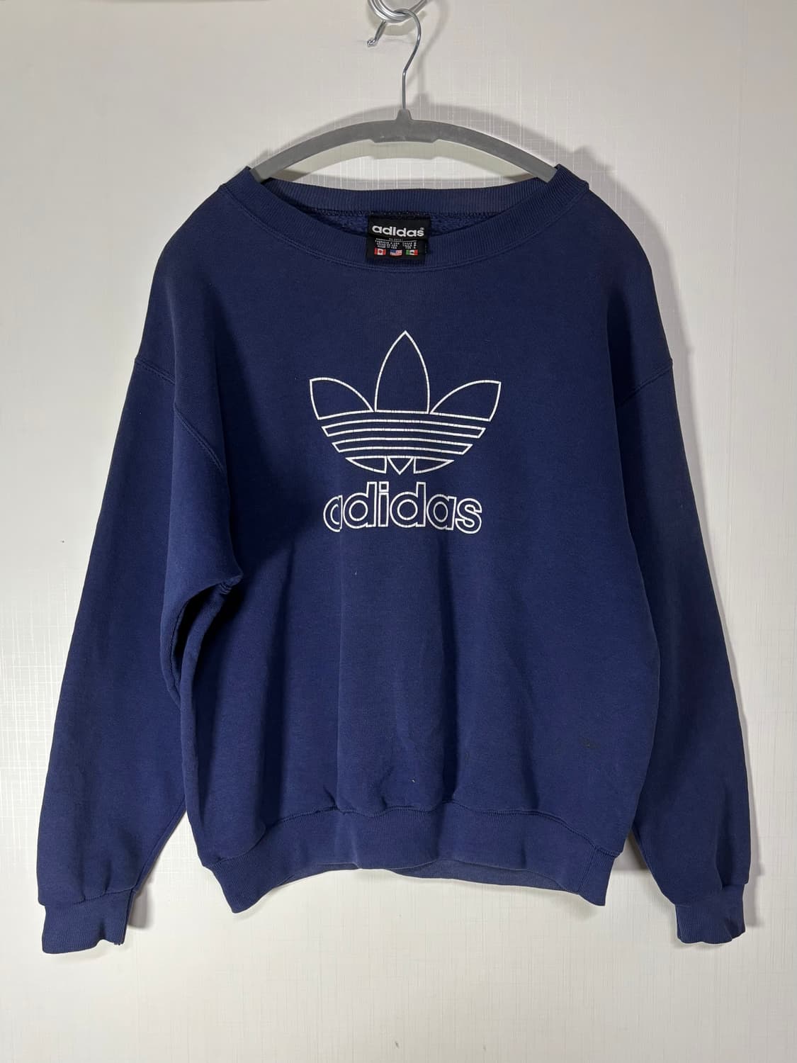 90s adidas USA 빈티지 아디다스 트레포일 스웻셔츠 맨투맨 상품이미지3