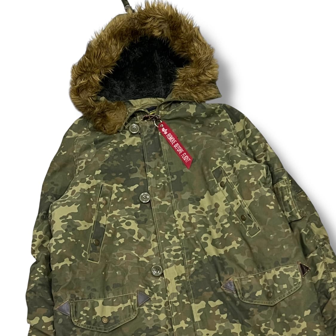 알파인더스트리 카모 n3b 파카 s08805 상품이미지4