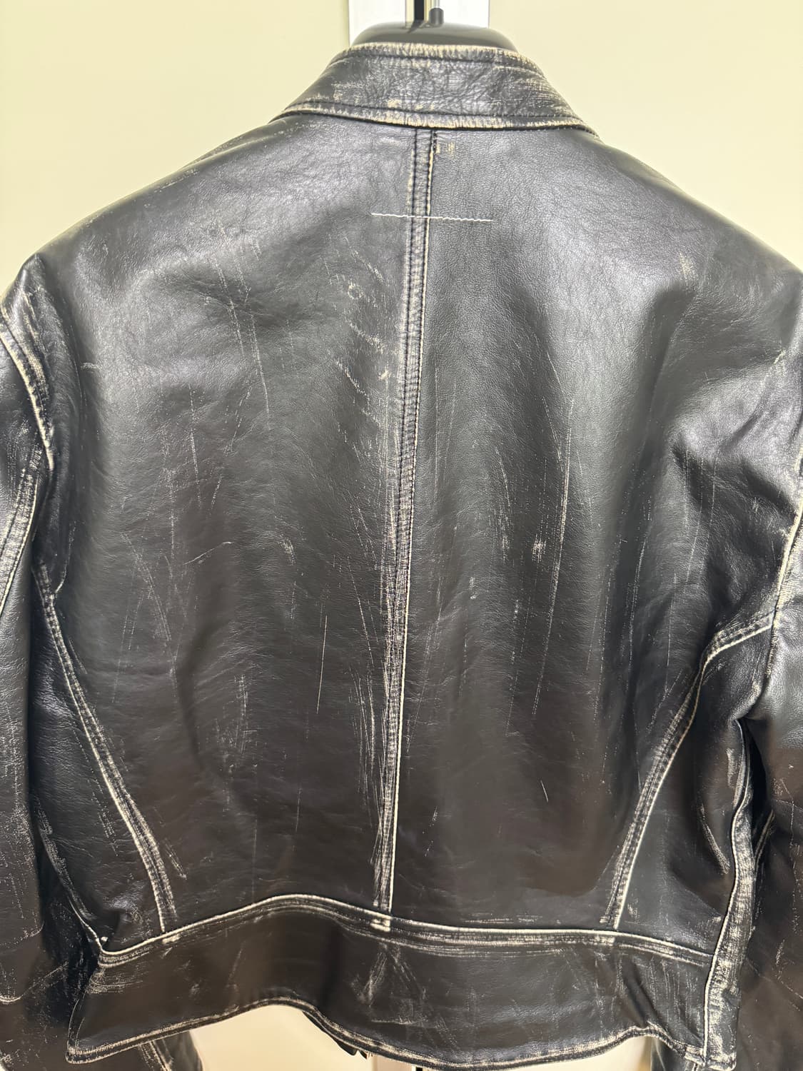 MM6 메종 마르지엘라 5zip 라이더 자켓 상품이미지3