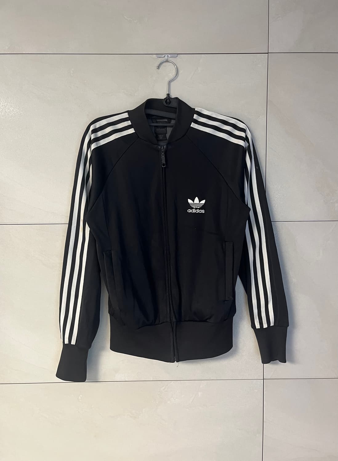 아디다스 제니깔 딱붙핏 파이어버드 져지 블랙 [XS size] 상품이미지1