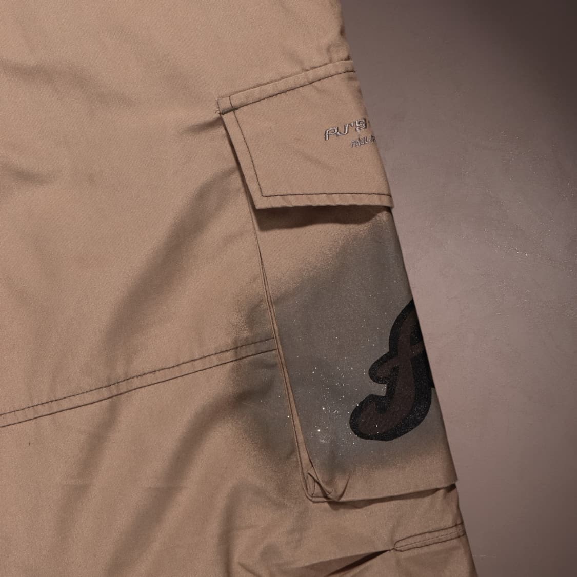 PJS' SURF 프린팅 나일론 카고팬츠 상품이미지4