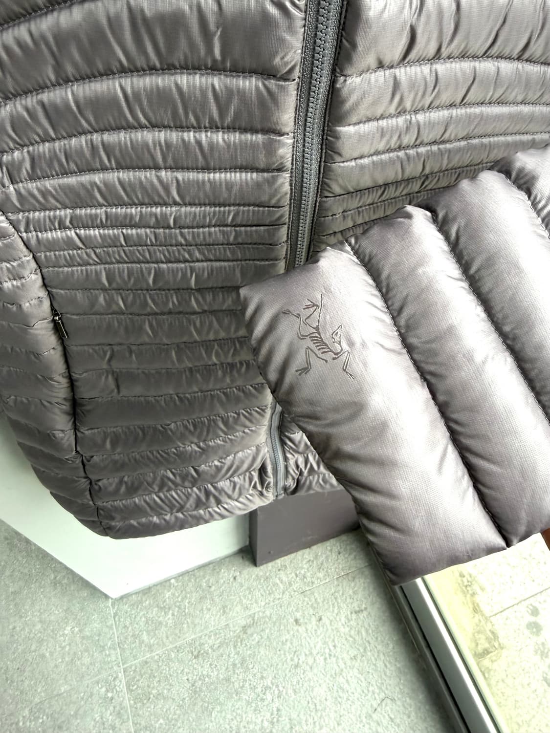 XS/ 아크테릭스 구스다운 라이트 경량 롱패딩 상품이미지6