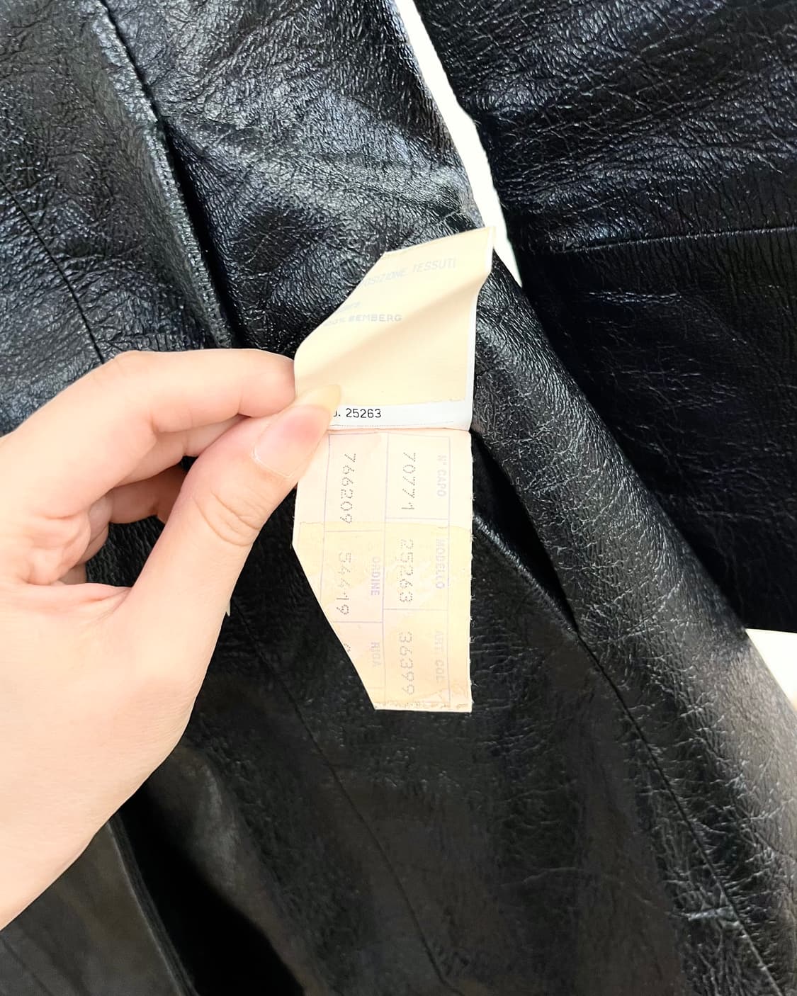 돌체 엔 가바나 블랙 리얼레더 트렌치코트 상품이미지8