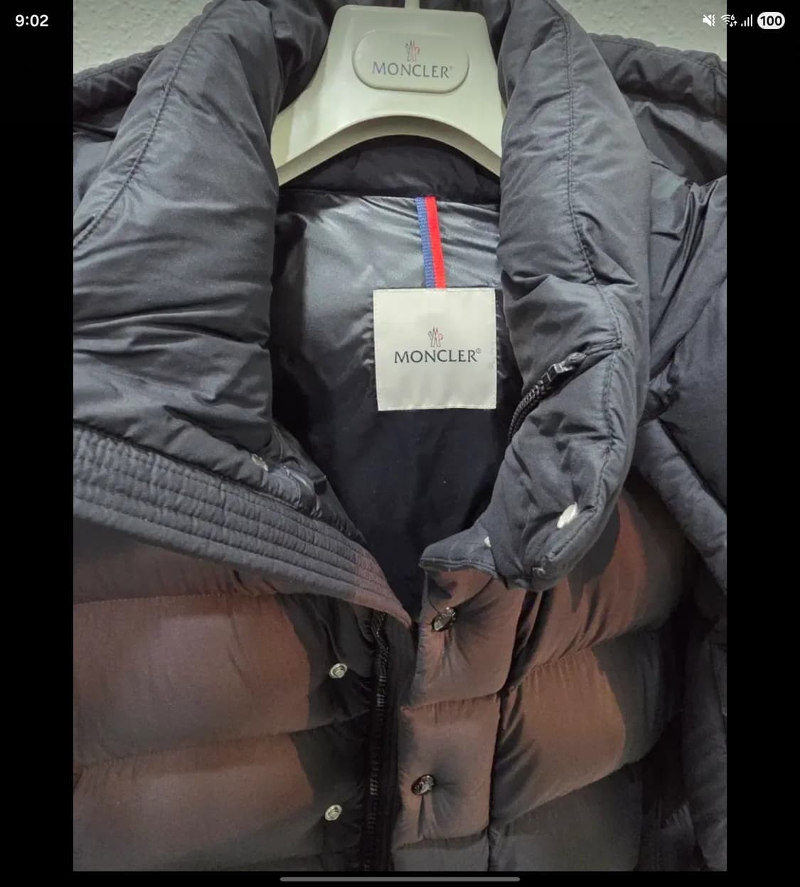 몽클레어 마야 70 후드 쇼트 다운 자켓 블랙 (25fw) 4사이즈 상품이미지7