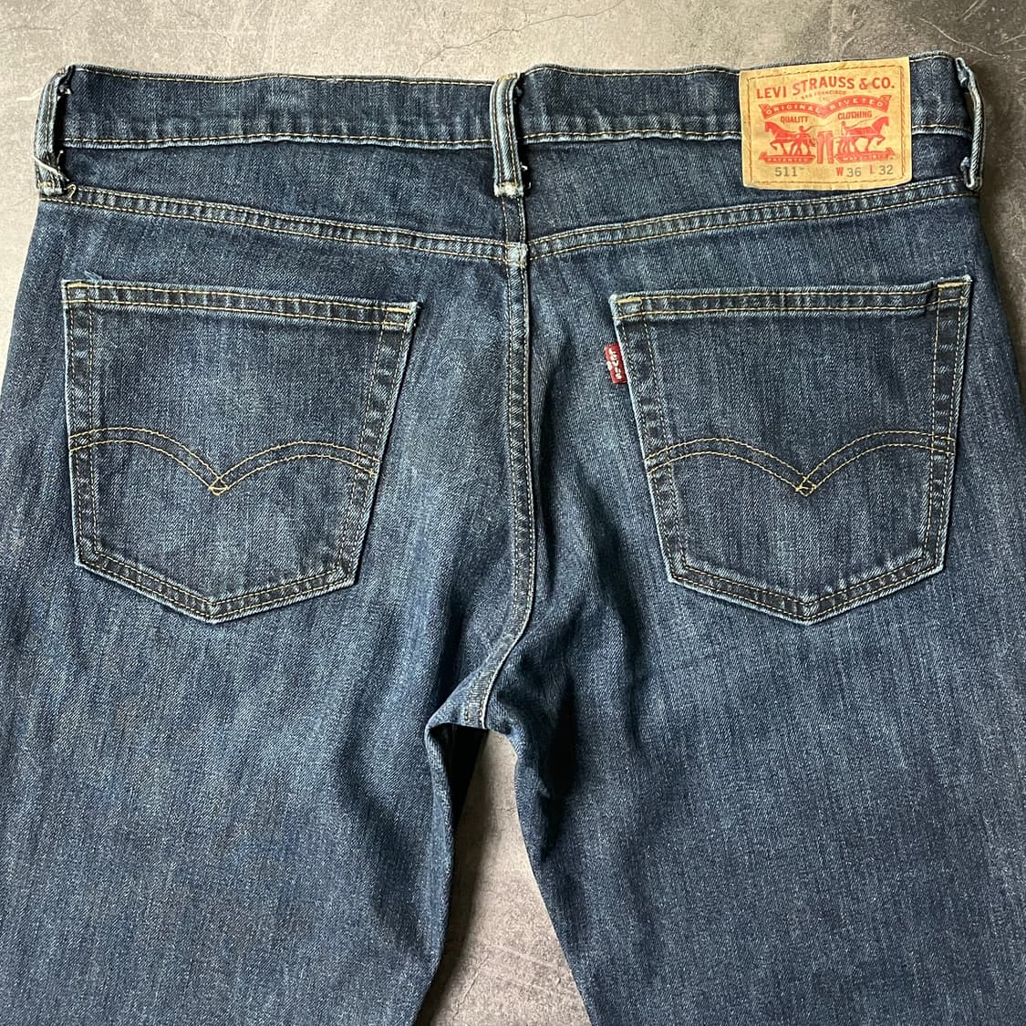 LEVI'S 리바이스511 슬림 스트레이트핏 코튼 데님 팬츠 A00682 상품이미지7