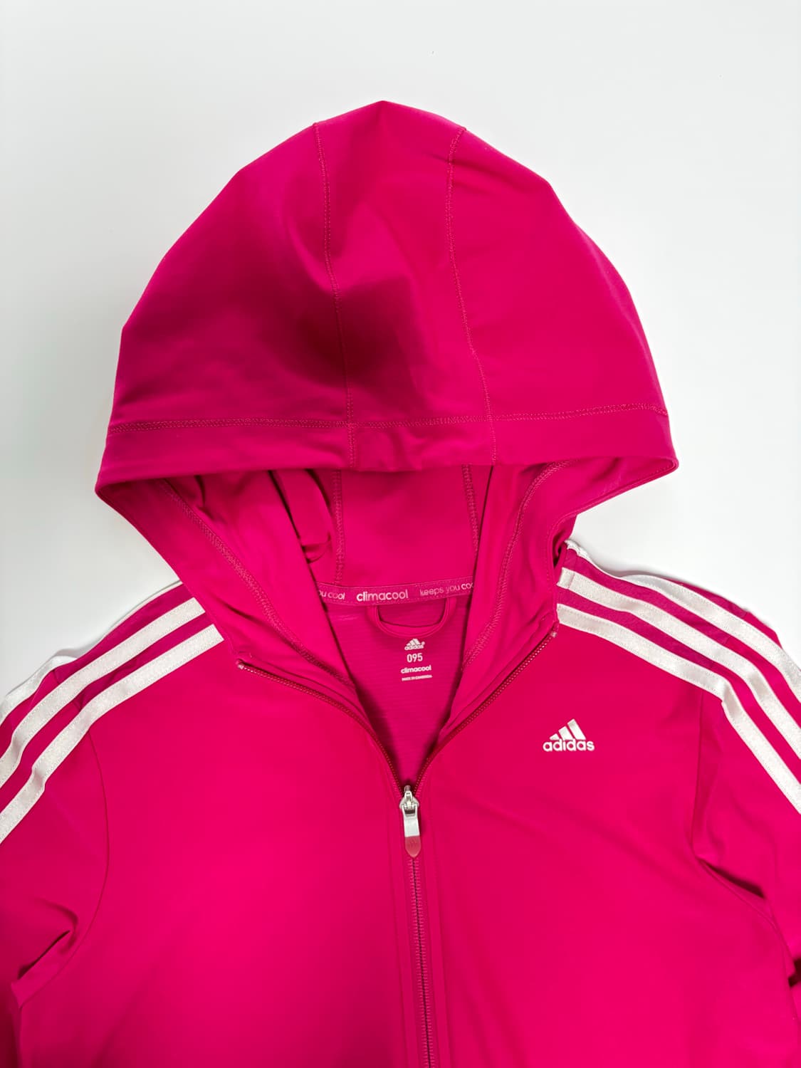 아디다스 핑크 후드 져지 상품이미지4