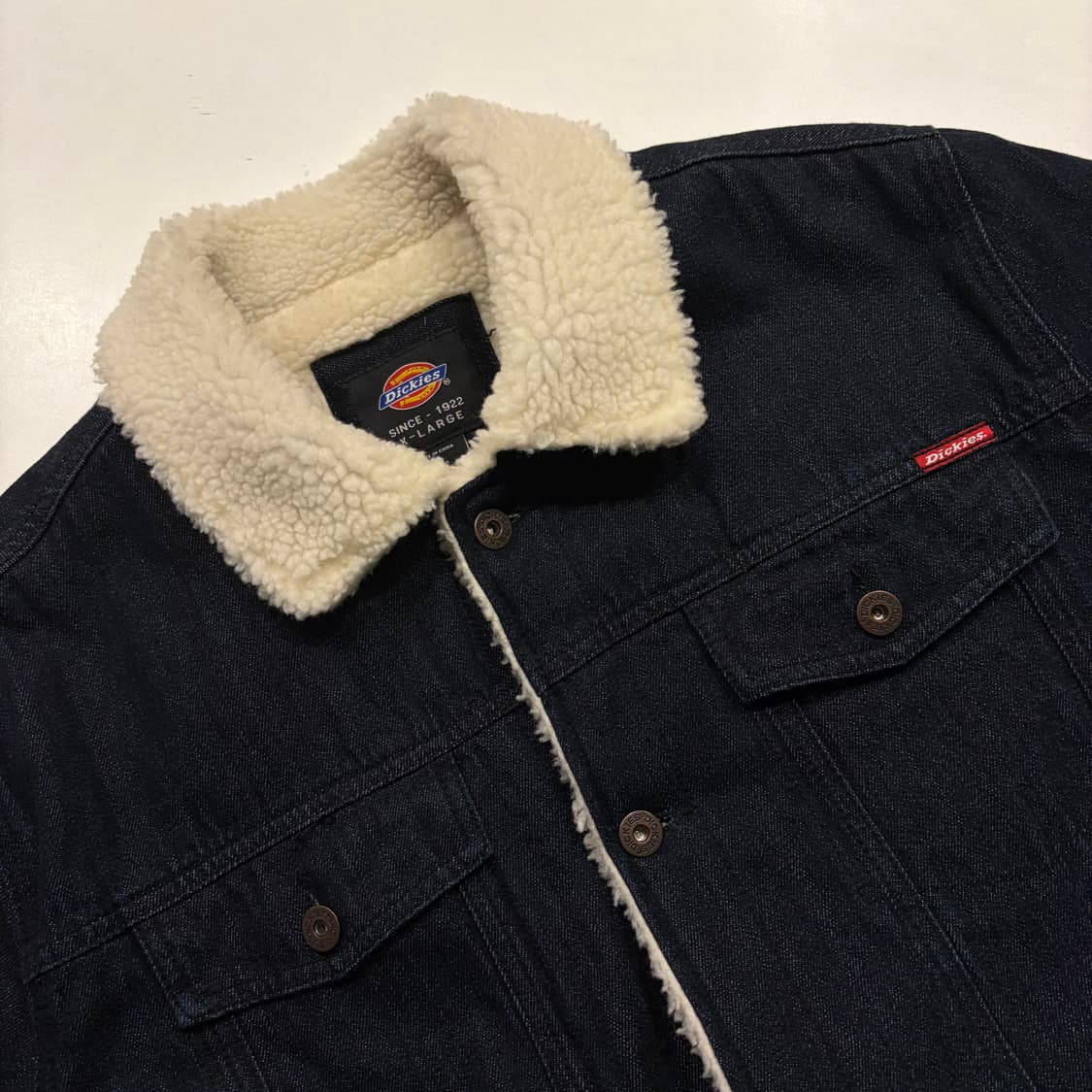 [XL] 디키즈 데님 쉐르파 자켓 C260 상품이미지3