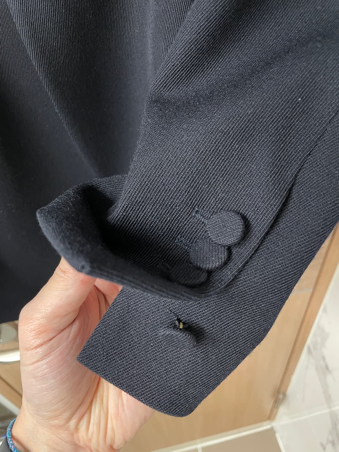 DRIES VAN NOTEN Black Twill Blazer 상품이미지4