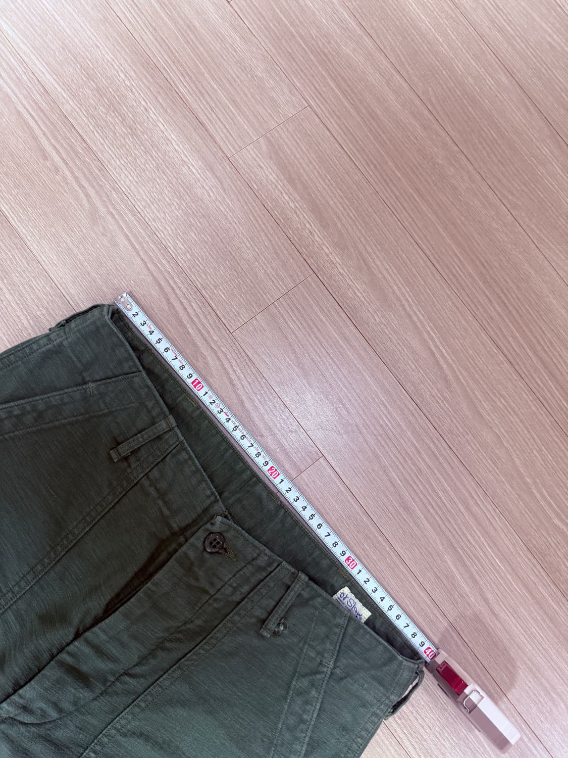 orslow 오어슬로우 퍼티그 레귤러핏 2사이즈 노수선 상품이미지4