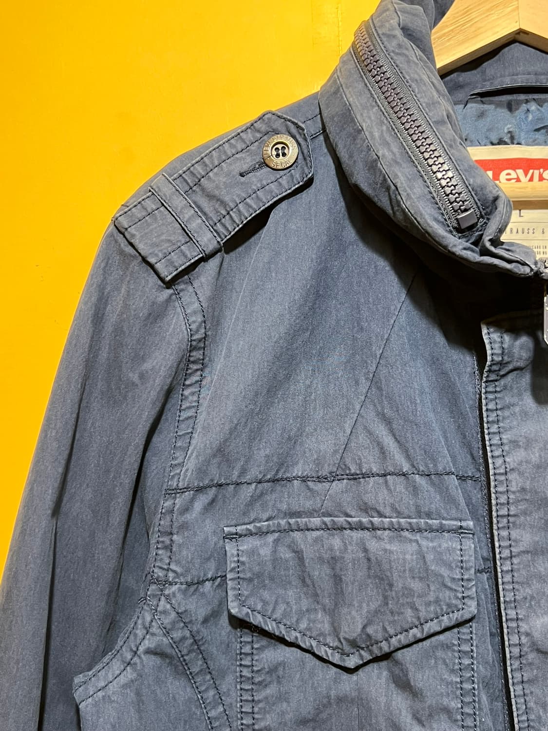 [L] 리바이스 필드 자켓 블루 M65 밀리터리 워크 웨어 상품이미지4