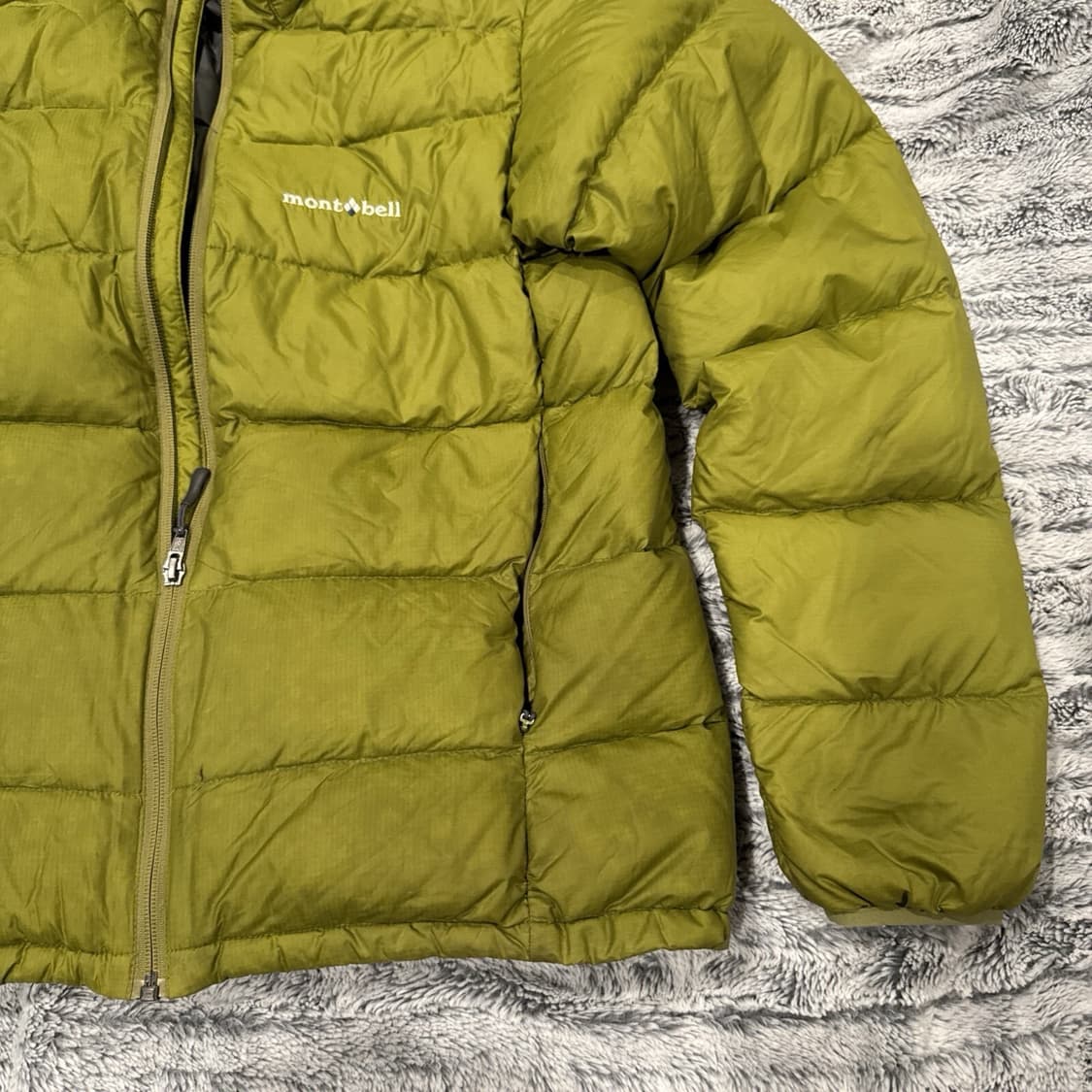 10s 몽벨 경량패딩 올리브 상품이미지2