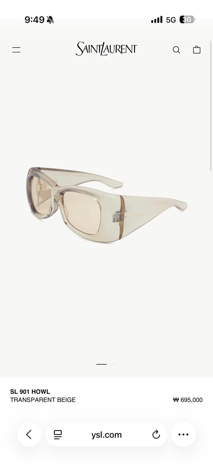 생로랑 ysl SL 901 HOWL 상품이미지1