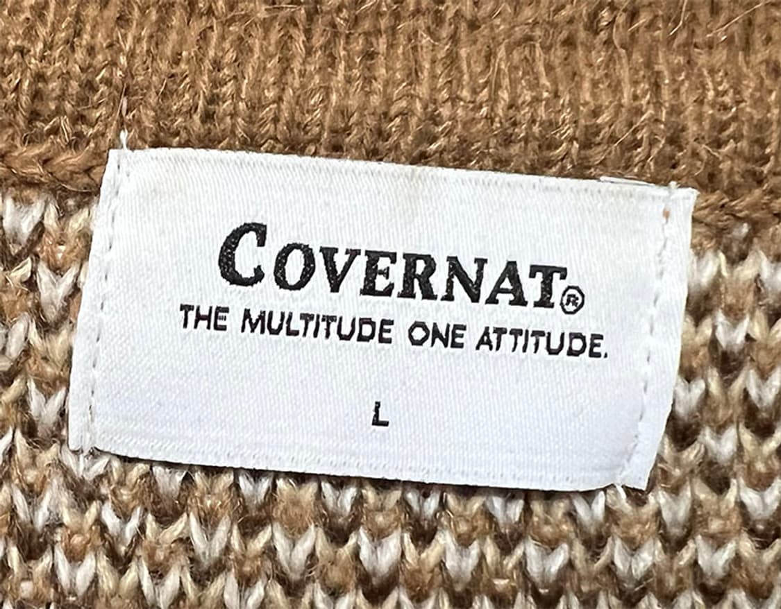 커버낫 모헤어 남자 카라니트 헤비 오버핏 100-105 상품이미지3