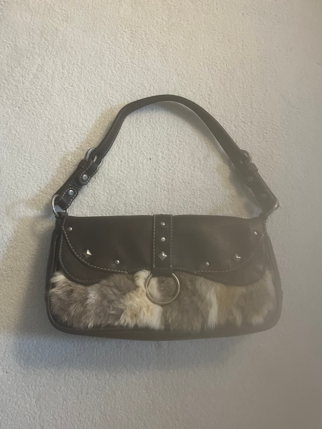 y2k 갸루 믹스 퍼 빈지티백 상품이미지1