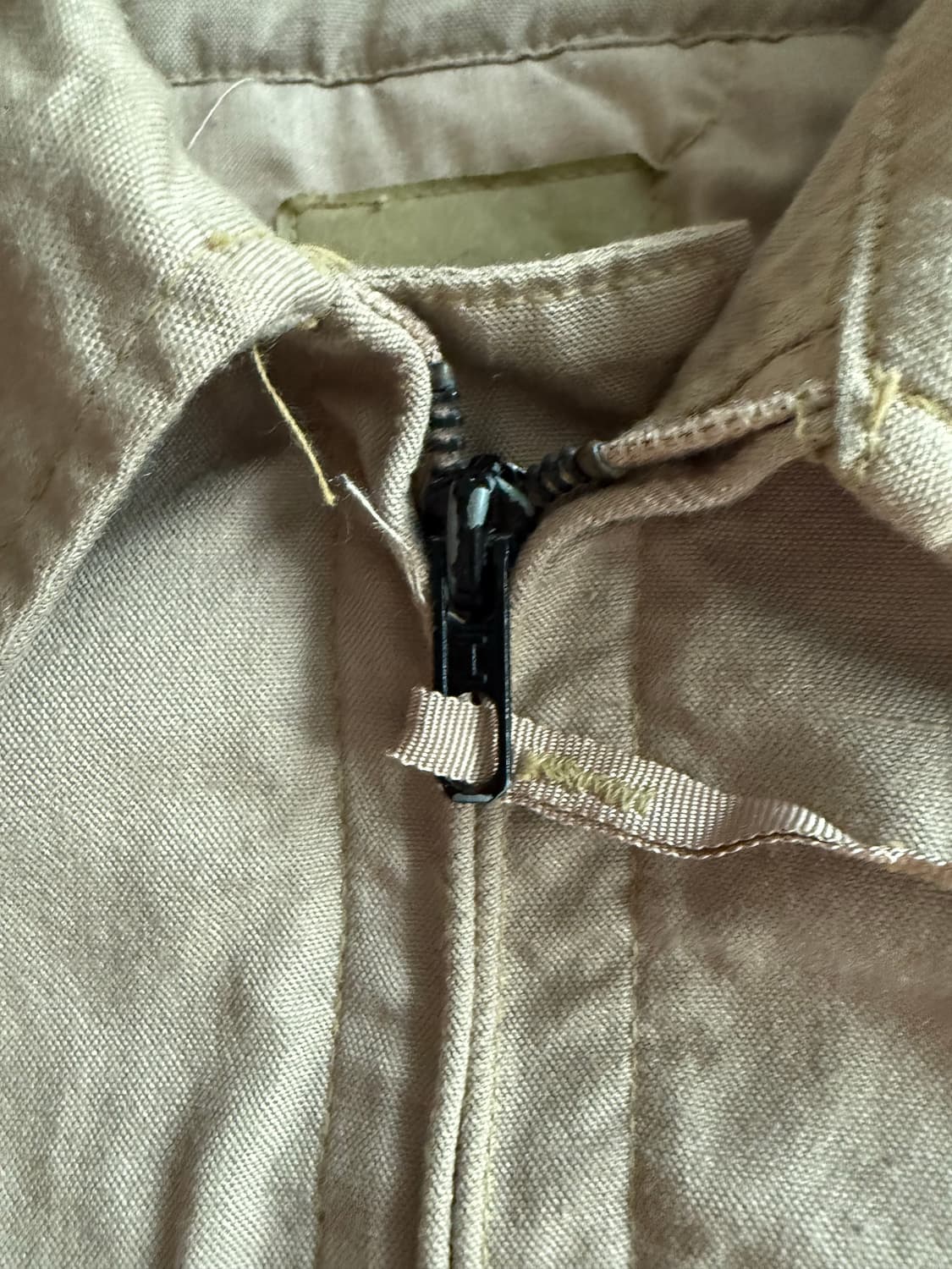 00's U.S Army CVC Tan Tanker Jacket XL 상품이미지3